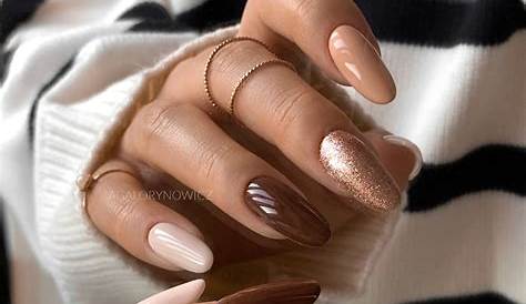 Brown Nails Winter 2023