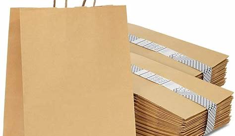 Paper Packaging - Paper Shopping Bags Kraft Brown Paper Manufacturer