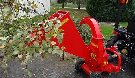 Broyeur De Branches TW 230 DHB Châssis Routier MGE Green