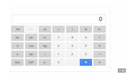 Google Taschenrechner: Die Android-App zeigt Ergebnisse jetzt auch in