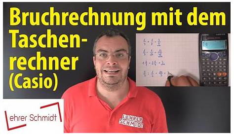 Taschenrechner – Bruchrechnen – Schultaschenrechner Test