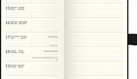 Buchkalender A5 1 Seite=1 Tag 2021 schwarz gepolstert | Kalender