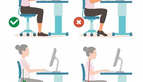 Buenas posturas para la espalda en el embarazo - Cómo sentarse. Postura