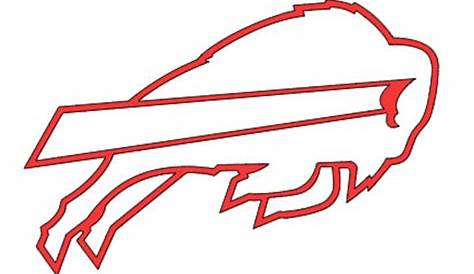 Buffalo Bills Logo Outline Car Decal _ Sticker_ Bumper Sticker Etsy