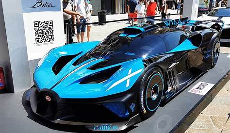 Bugatti revela versão final do hipercarro Bolide com 1.600 cv