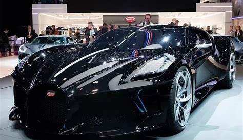 Der Bugatti "La Voiture Noire" ist das teuerste Auto der Welt und schon