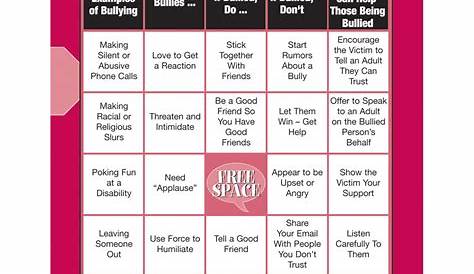 Education: bullying poster and activity set. SO needed this y