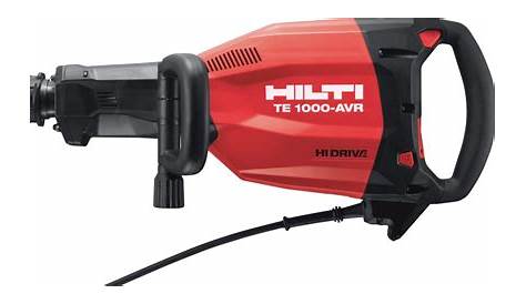 Burineur Hilti Te 1000 TE AVR Electric 110v Demolition Breaker Chisel