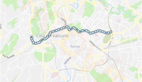 La nuova metro di Roma (La linea C è in costruzione) | Subway map