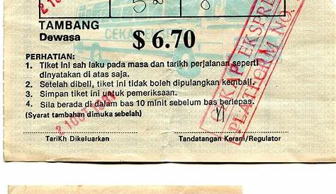 Bus Ticket From Ipoh To Genting - gentingdream