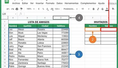 Las fórmulas de Excel para extraer datos de otra hoja - Just EXW