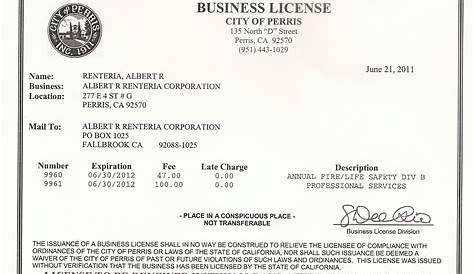 what is a business license certificate template doc Certificate