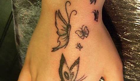 Butterfly tattoo designs on hand - Beauty and Food Tips