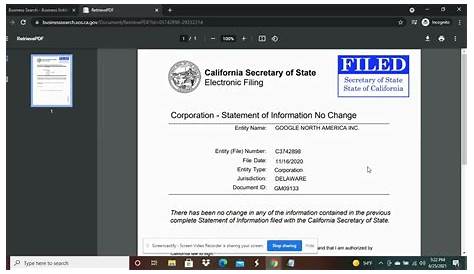 california secretary of state forms - LLC Bible