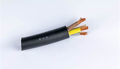 Cable Electrique 25 Souple Éléments électriques Câble mm2 Extra Noir Le Mètre