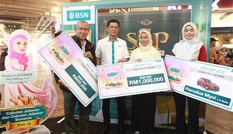 Penyampaian Hadiah Cabutan SSP BSN Di UTC Kota Bharu, Kelantan