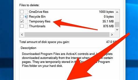 Cache Files Clear Memory In Windows 10 / How To Clear In