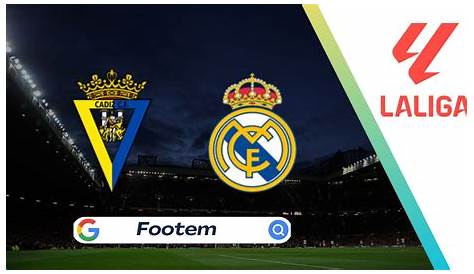 Real Madrid vs Cádiz LaLiga 17 de Octubre 2020