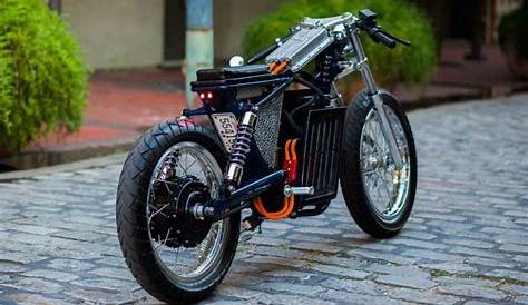 A Honda Electric Cafe Racer Motorcycle Concept - Gessato