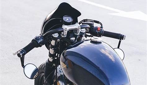 Universal Motorcycle 7" Headlight Cafe Racer Handlebar Fairing Clear