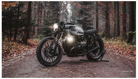 cafe, Racer, Motorbike, Custom, Bike, Motorcycle