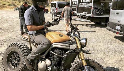 Off road Cafe Racer | Scrambler motorcycle, Moto bike, Bobber motorcycle