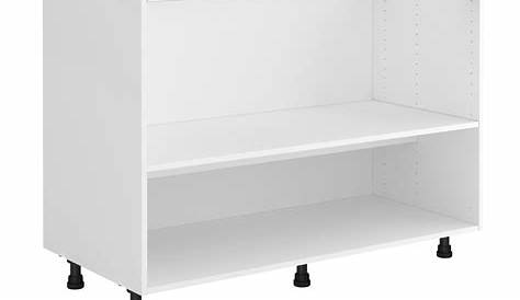 Caisson Bas Cuisine De D'angle PC100 DELINIA Blanc, L100 X