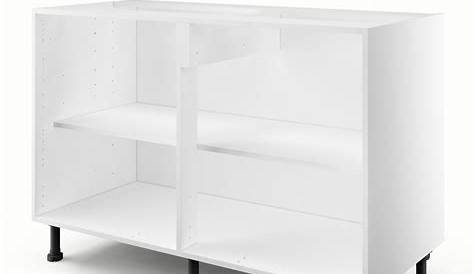 Caisson De Cuisine Bas B60/35 DELINIA Blanc L.60 X H.85 X