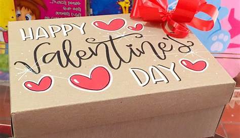 Cajas De San Valentin Decoradas Carton Coradas Para Valentín Imagui