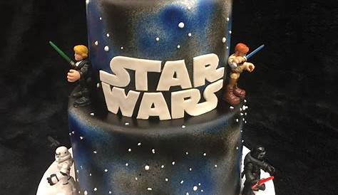 Sweet Home Recipes...: STAR WARS THEMED CAKE