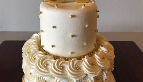 Elegant 50Th Birthday Cake - CakeCentral.com
