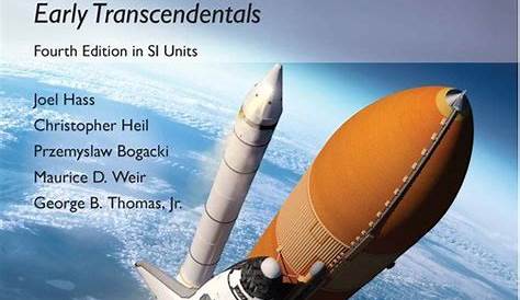 Calculus Early Transcendentals 4Th Edition Pdf