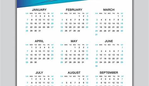 Year 2023 Calendar Printable Templates with Holidays - VL Calendar