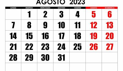 Calendario Agosto 2023 En Word Excel Y Pdf Calendarpedia - Reverasite