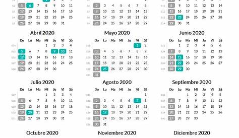 Calendario y festivos en Colombia 2018. - Tierra Colombiana