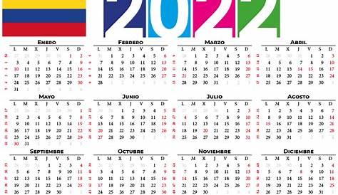 +200 Imágenes de Calendarios 2022 para Descargar e imprimir GRATIS