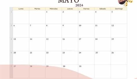 Calendario del mes de mayo 2012 - Imagui