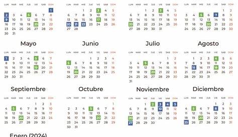 Calendario Laboral 2024 Seguridad Social - Image to u