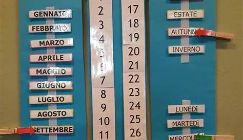 maestra Nella: Il calendario | Scuola, Compleanno scuola dell'infanzia