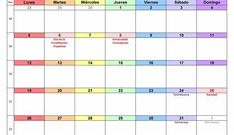Calendario Diciembre 2022 | WikiDates.org