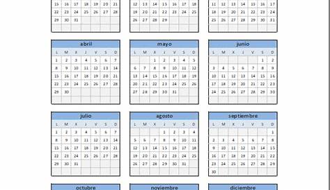 Plantilla Calendario 2023 en Excel con Festivos | Descarga Gratis