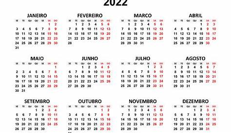 Calendário para 2022 e 2023 – calendarios365.su