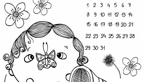 20+ Esempi Di Calendari Per Bambini - autunno inverno
