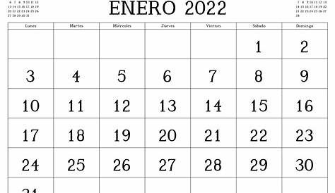 Calendario Por Meses 2022 Para Imprimir - IMAGESEE