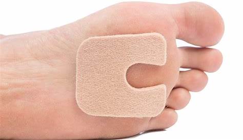6 Pairs (12 Pieces) Felt Metatarsal Pads, 1/4" Thick Reusable