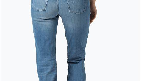 CAMBIO Jeans Straight Fit " Casey " 7/8 blau | 34