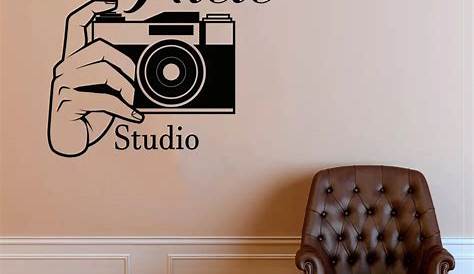 Camera Wall Decal / Photography Sticker 20 X