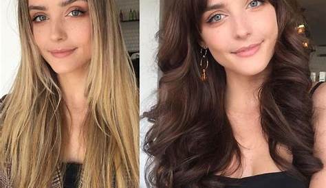 Can Dark Brunettes Go Blonde Brown To Balayage Hair With Highlights Brown