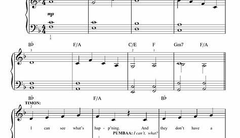 Violin Sheet Music The Lion King Can You Feel the Love Tonight (Very