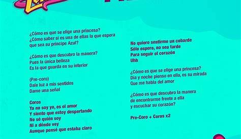 | Disney Channel Latinoamérica | Soy luna canciones letra, Letra soy
